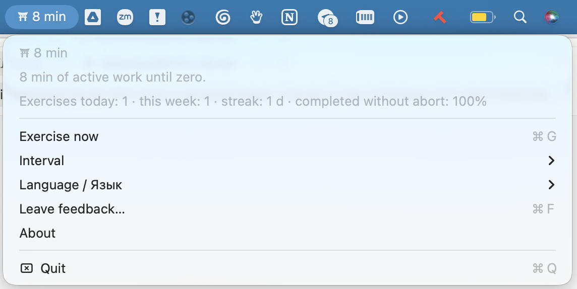 Menubar